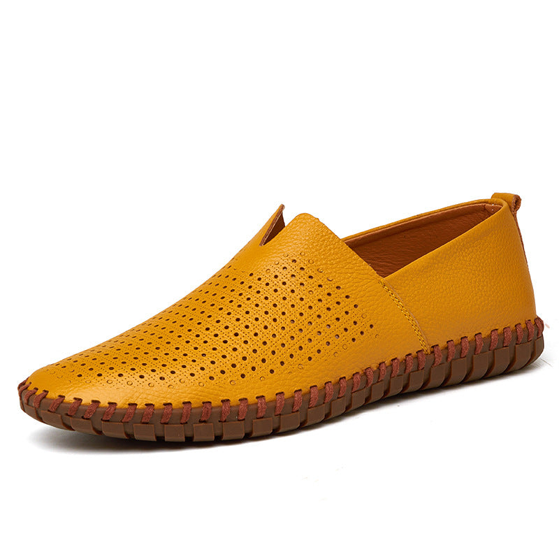 Chaussures orthopédiques en cuir véritable pour hommes, pour rester debout toute la journée sans douleur