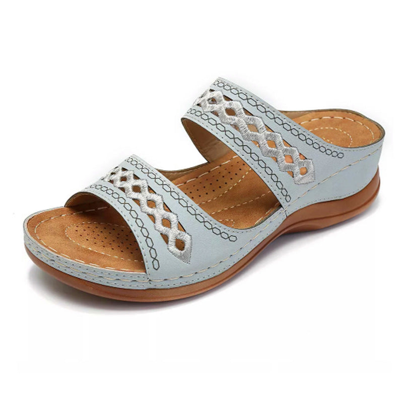 Chaussons Confortables Femme avec Semelle Souple Légère Antidérapante
