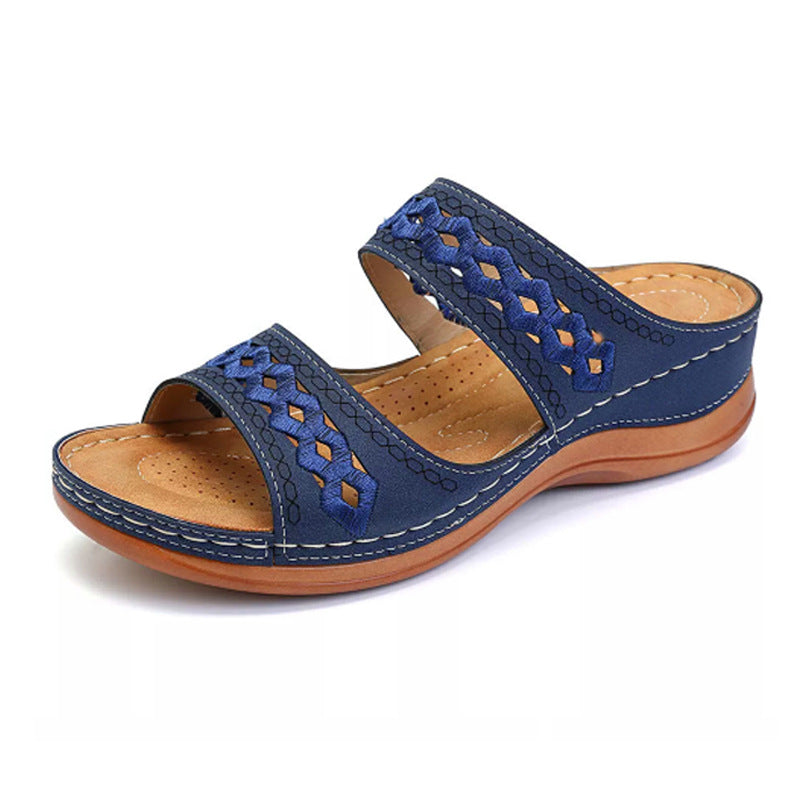 Chaussons Confortables Femme avec Semelle Souple Légère Antidérapante