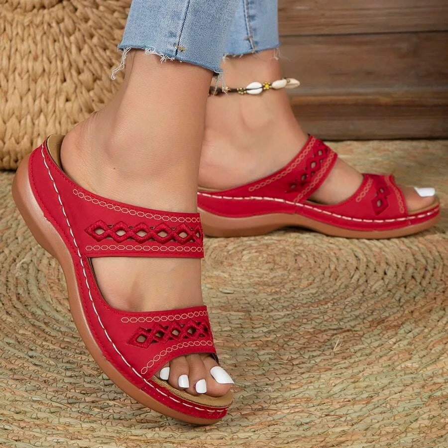 Chaussons Confortables Femme avec Semelle Souple Légère Antidérapante