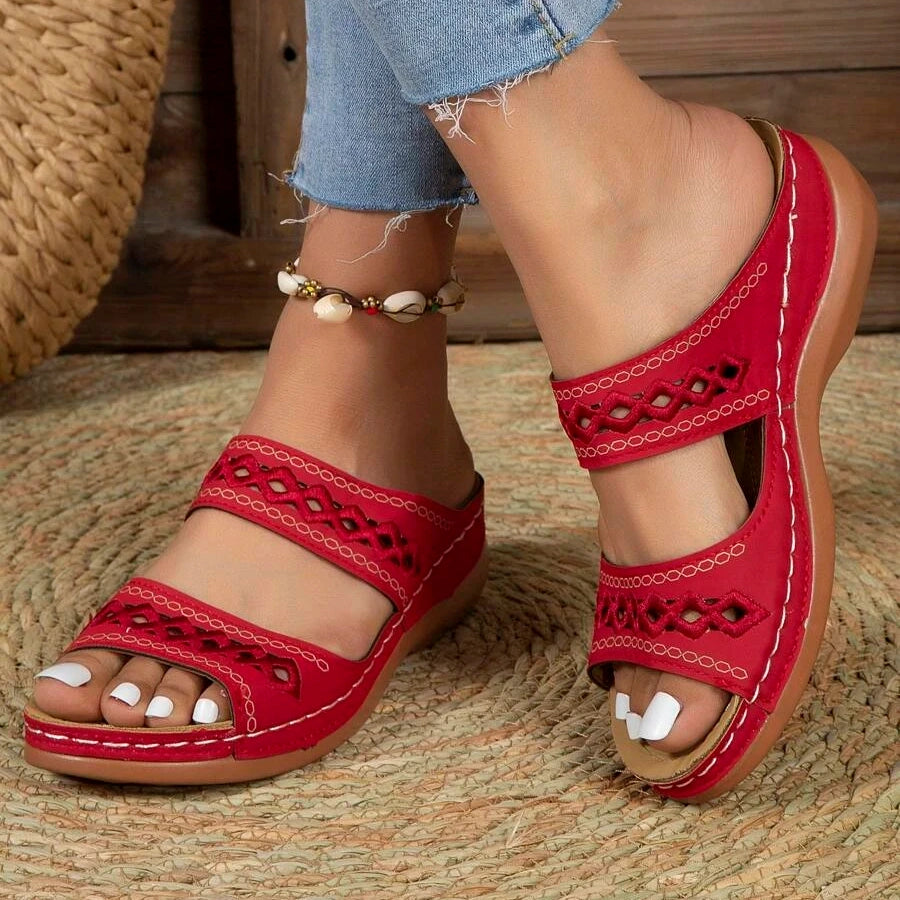 Chaussons Confortables Femme avec Semelle Souple Légère Antidérapante