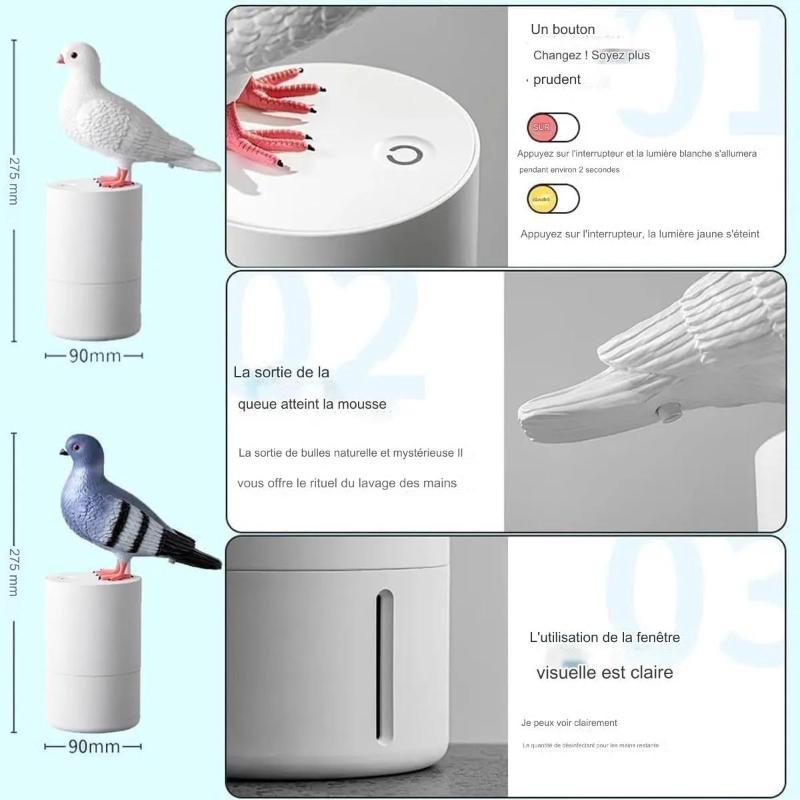 Distributeur de savon moussant Pigeon Pals