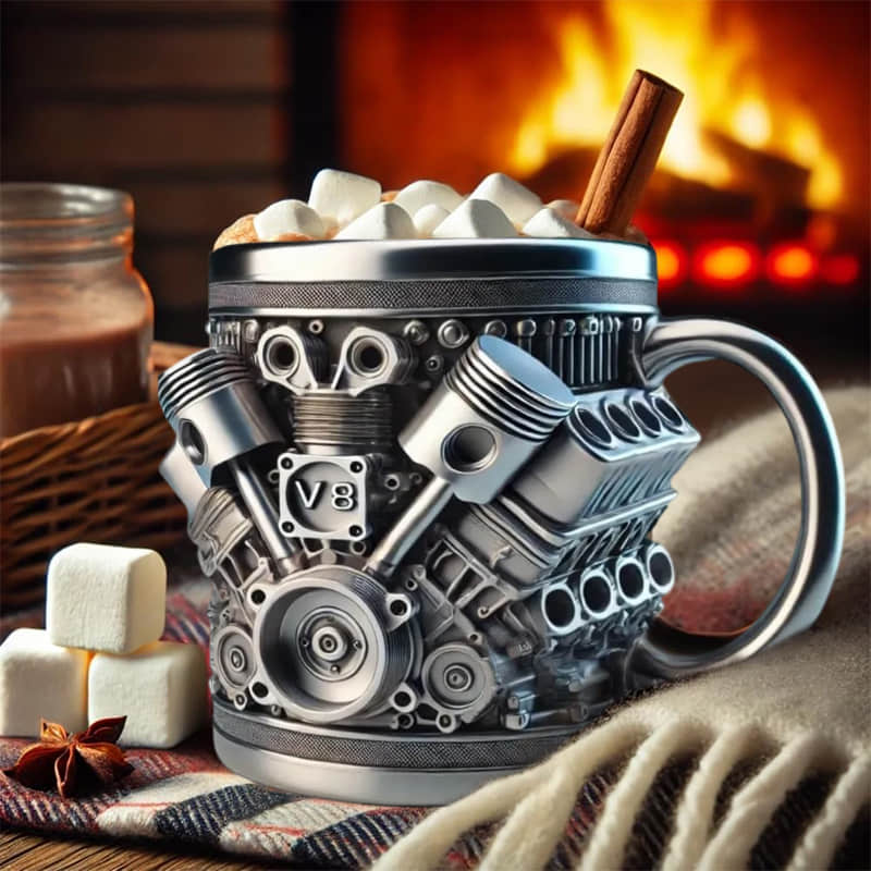 Botma Mug V-MAXX – Un Hommage au Moteur Légendaire 🚗 Le Cadeau Parfait Pour les Passionnés d’Automobile)