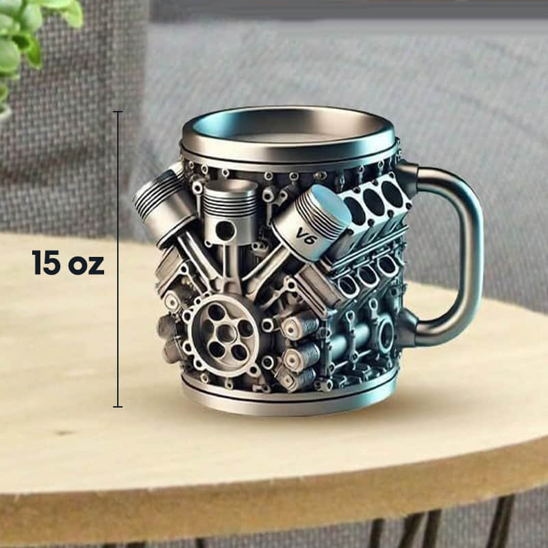 Botma Mug V-MAXX – Un Hommage au Moteur Légendaire 🚗 Le Cadeau Parfait Pour les Passionnés d’Automobile)