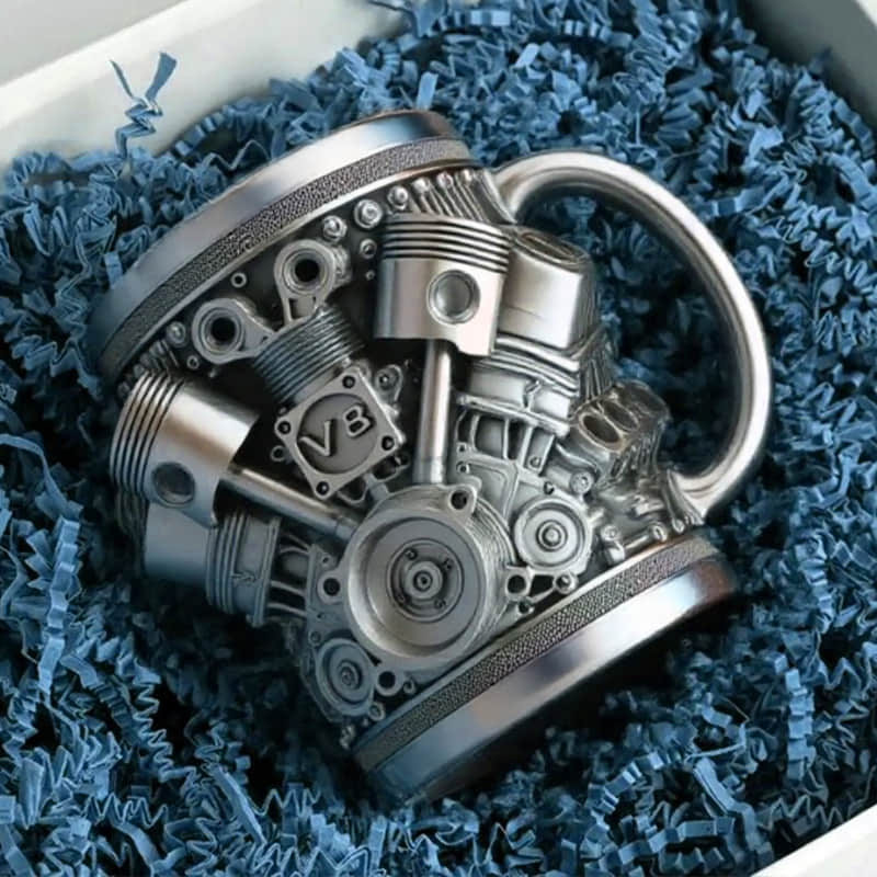 Botma Mug V-MAXX – Un Hommage au Moteur Légendaire 🚗 Le Cadeau Parfait Pour les Passionnés d’Automobile)