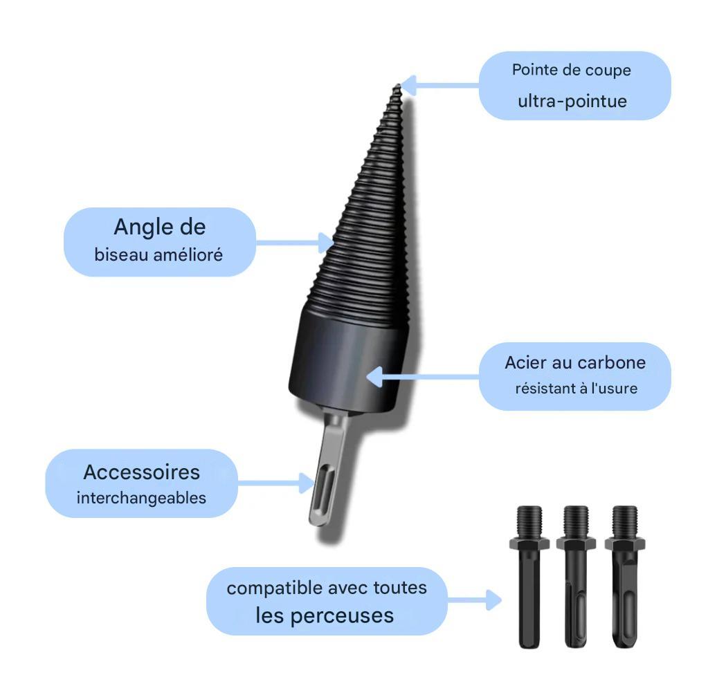Botma Perceuse à bois de chauffage pour la maison