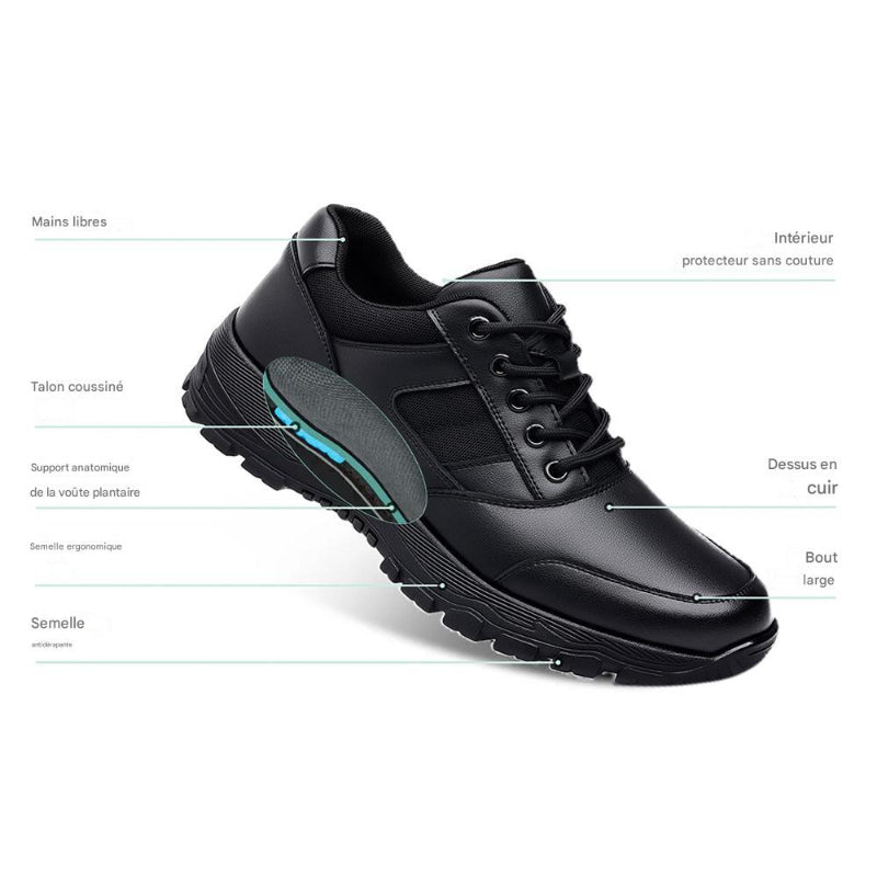 Botma Chaussures d'extérieur En Cuir Noir