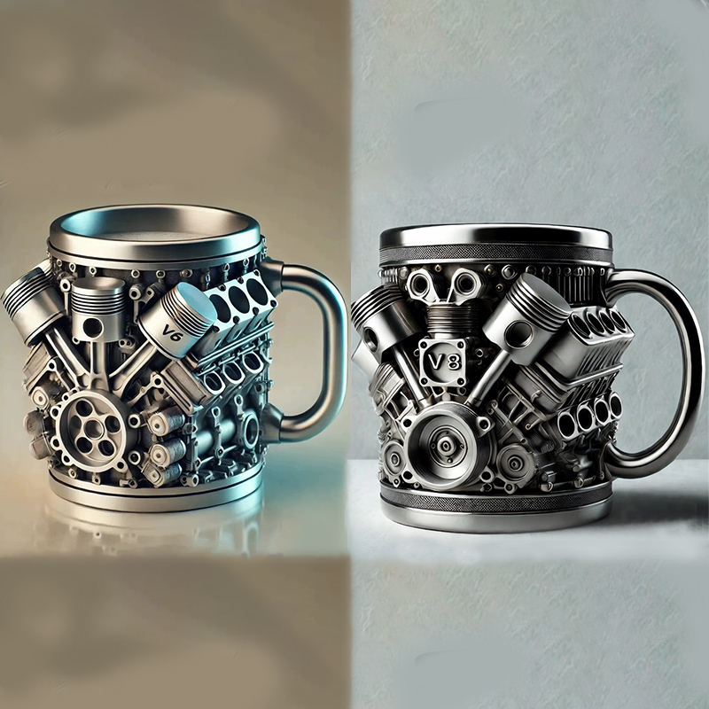 Botma Mug V-MAXX – Un Hommage au Moteur Légendaire 🚗 Le Cadeau Parfait Pour les Passionnés d’Automobile)