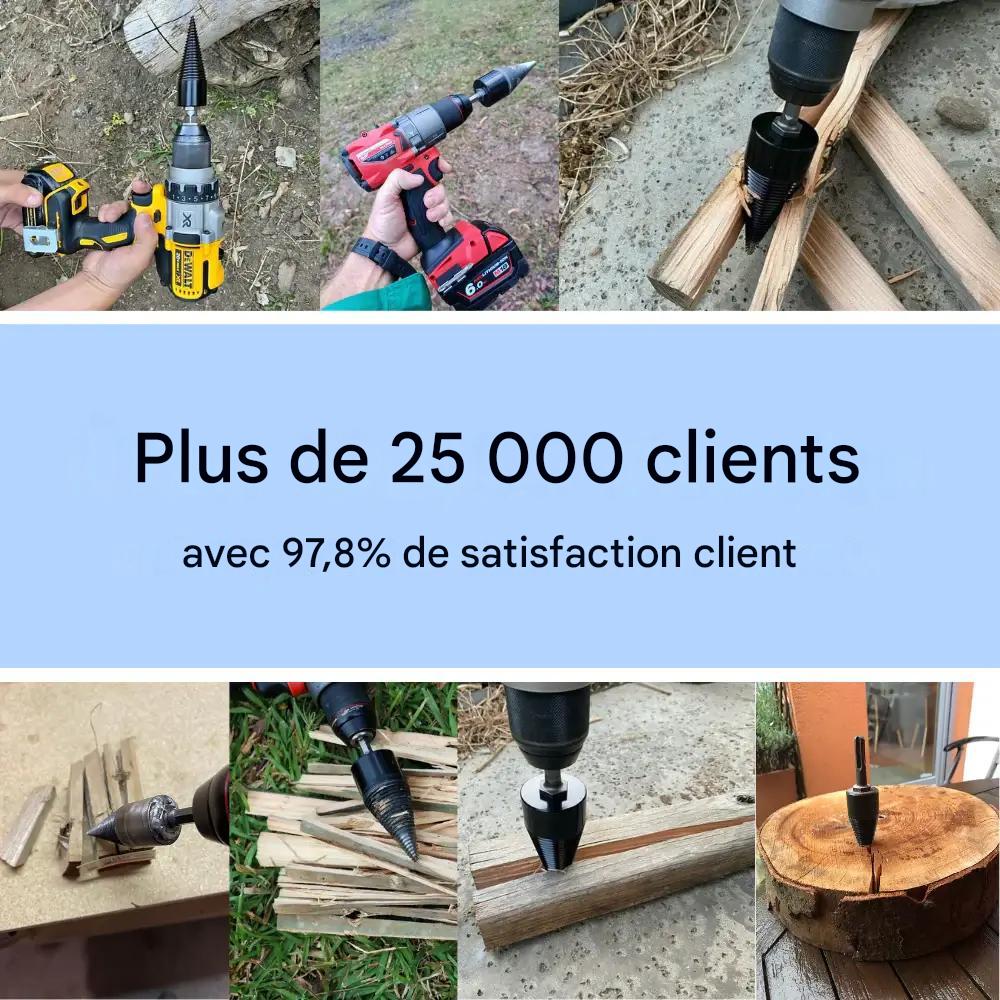Botma Perceuse à bois de chauffage pour la maison