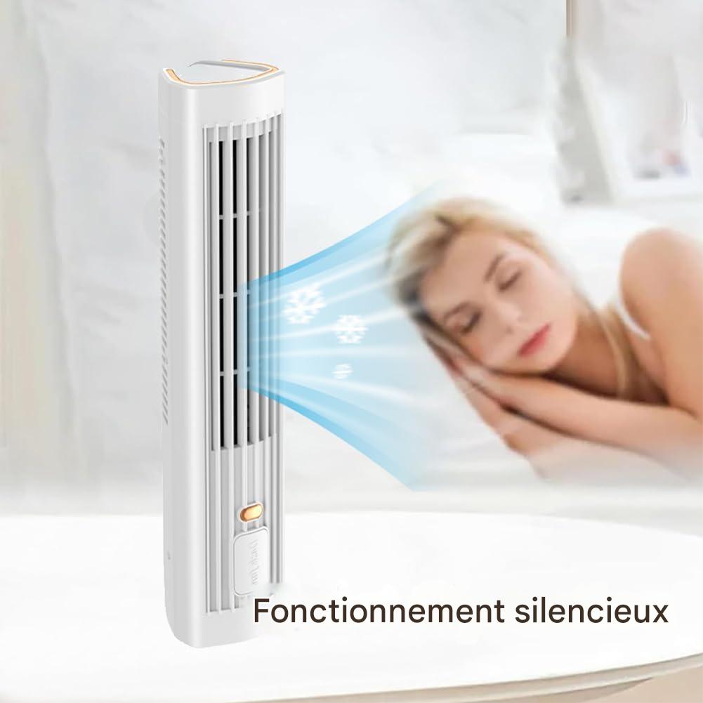 Climatiseur compact à refroidissement rapide et faible consommation d'énergie, rafraîchit votre pièce en quelques secondes