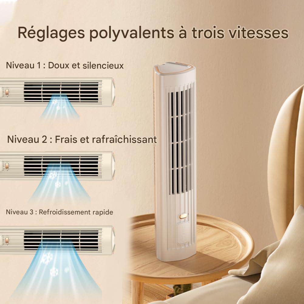 Climatiseur compact à refroidissement rapide et faible consommation d'énergie, rafraîchit votre pièce en quelques secondes