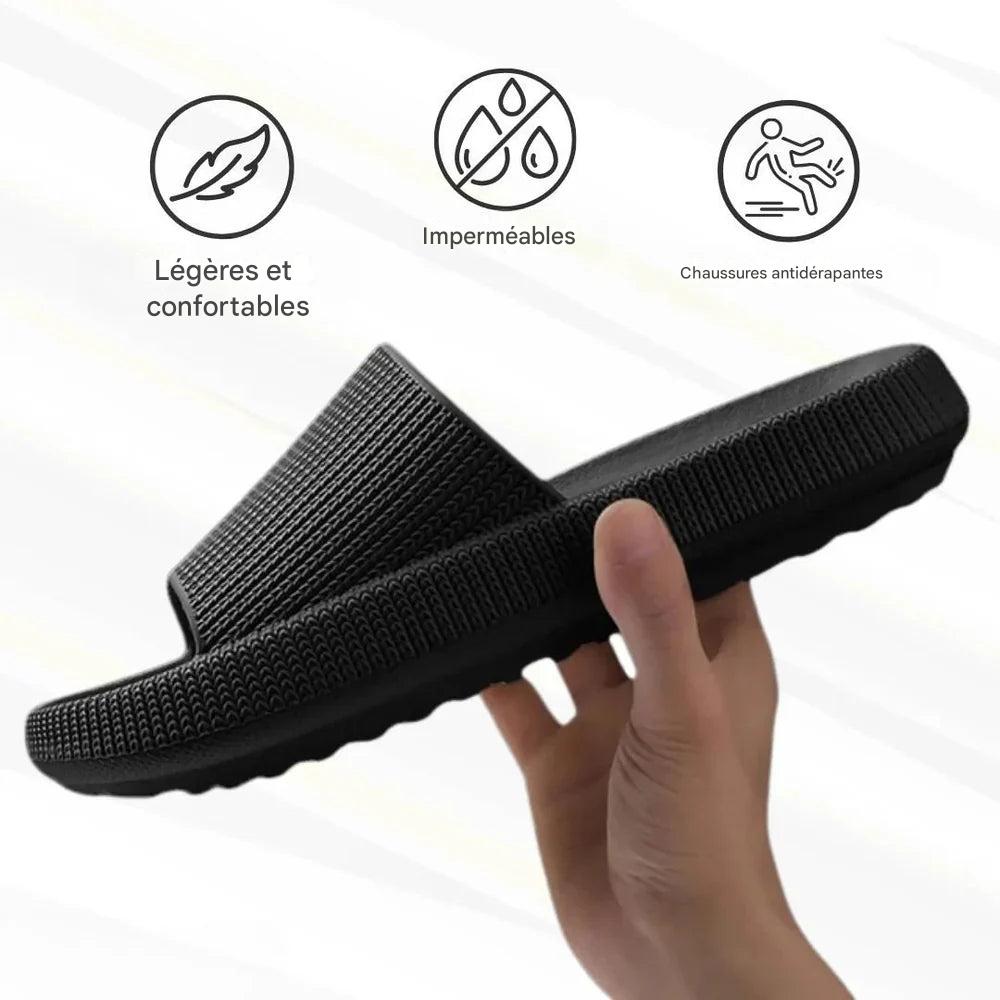 Des pantoufles orthopédiques conçues pour un confort absolu – sans douleur aux pieds, debout toute la journée en toute légèreté