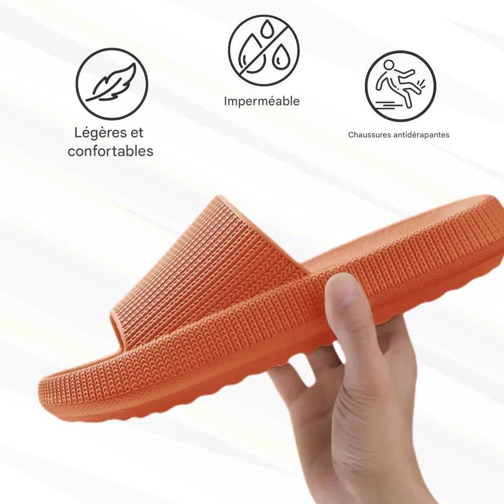 Des pantoufles orthopédiques conçues pour un confort absolu – sans douleur aux pieds, debout toute la journée en toute légèreté