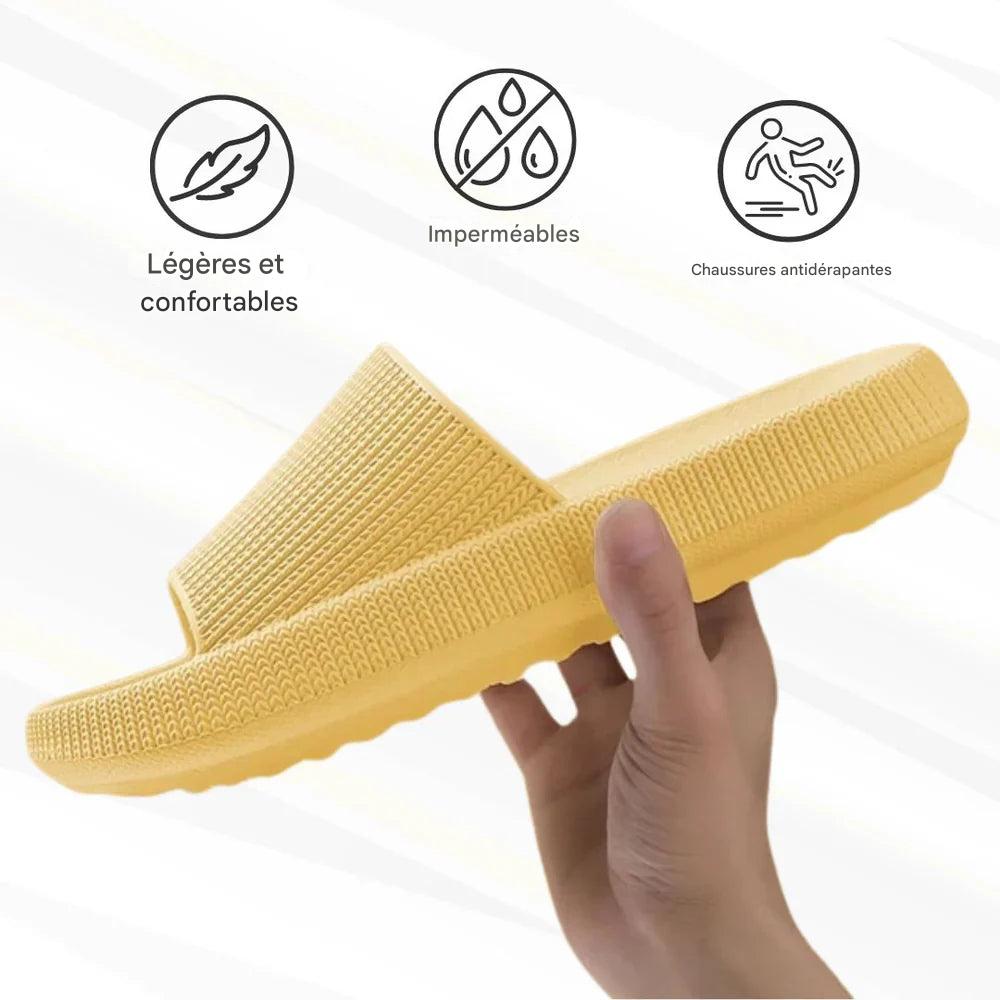 Des pantoufles orthopédiques conçues pour un confort absolu – sans douleur aux pieds, debout toute la journée en toute légèreté