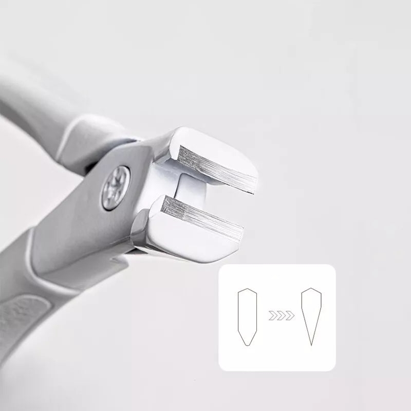 🏥 Coupe-ongles à long manche avec protection anti-éclaboussures, idéal pour les soins médicaux des seniors