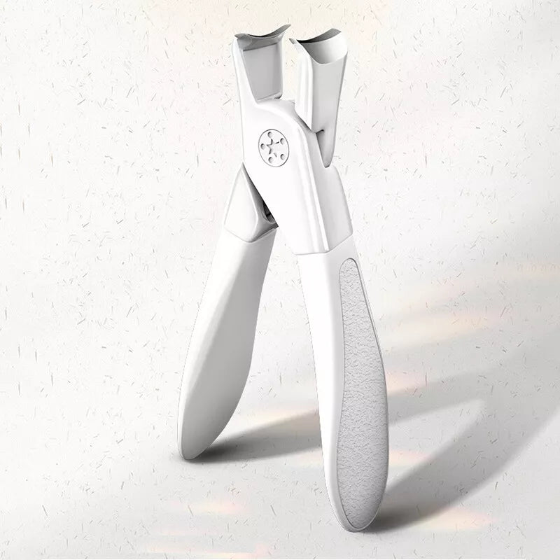 🏥 Coupe-ongles à long manche avec protection anti-éclaboussures, idéal pour les soins médicaux des seniors