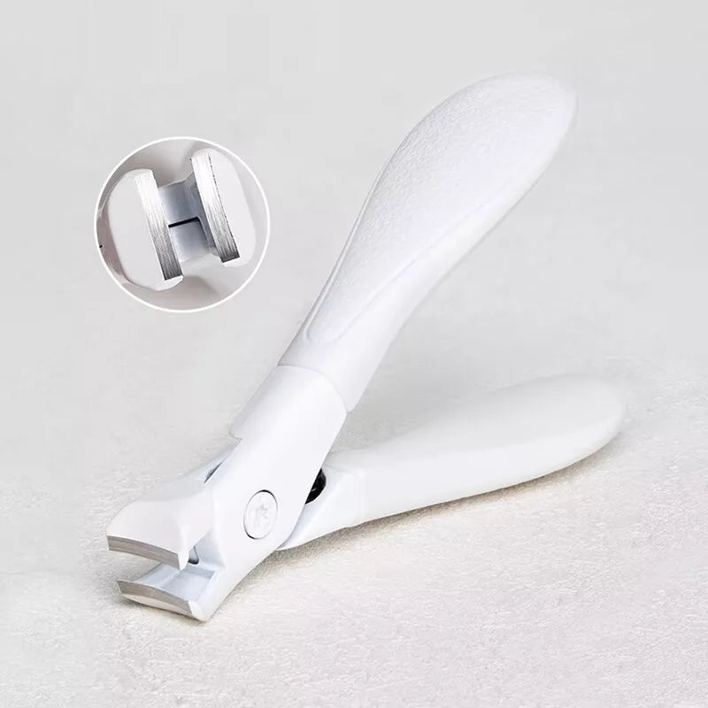🏥 Coupe-ongles à long manche avec protection anti-éclaboussures, idéal pour les soins médicaux des seniors