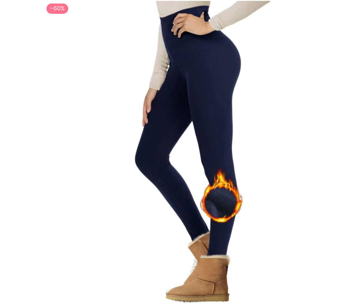 🎉Promotion du Nouvel An !🎁 Leggings thermiques taille haute pour femmes (adaptés à un usage quotidien, au sport et au yoga)-VH25