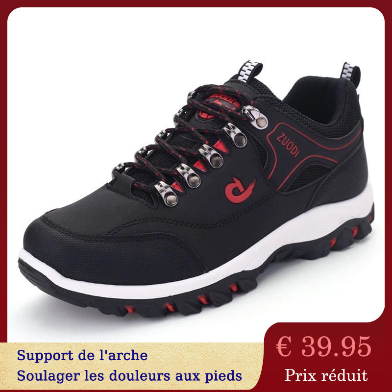 Chaussures de marche Zuodi pour hommes (soutien de la voûte plantaire, soulagement de la douleur au pied) - Achetez-en 2, livraison gratuite