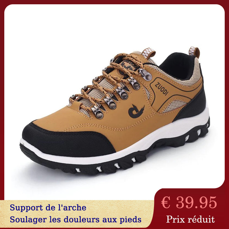 Chaussures de marche Zuodi pour hommes (soutien de la voûte plantaire, soulagement de la douleur au pied) - Achetez-en 2, livraison gratuite
