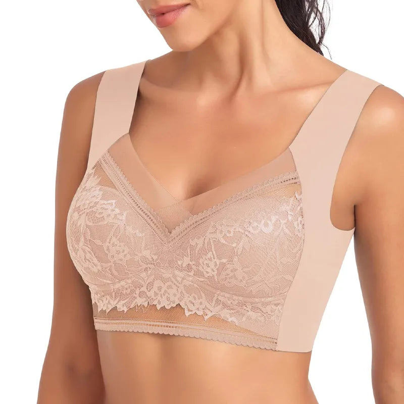 🔥Meilleure Vente 2024 Achetez-en un, Obtenez-en un Gratuit ! 🔥 Nouveau Soutien-Gorge de Hiver en Dentelle sans Armature et Respirant (BH34)