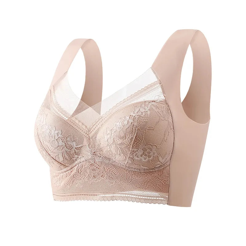 🔥Meilleure Vente 2024 Achetez-en un, Obtenez-en un Gratuit ! 🔥 Nouveau Soutien-Gorge de Hiver en Dentelle sans Armature et Respirant (BH34)