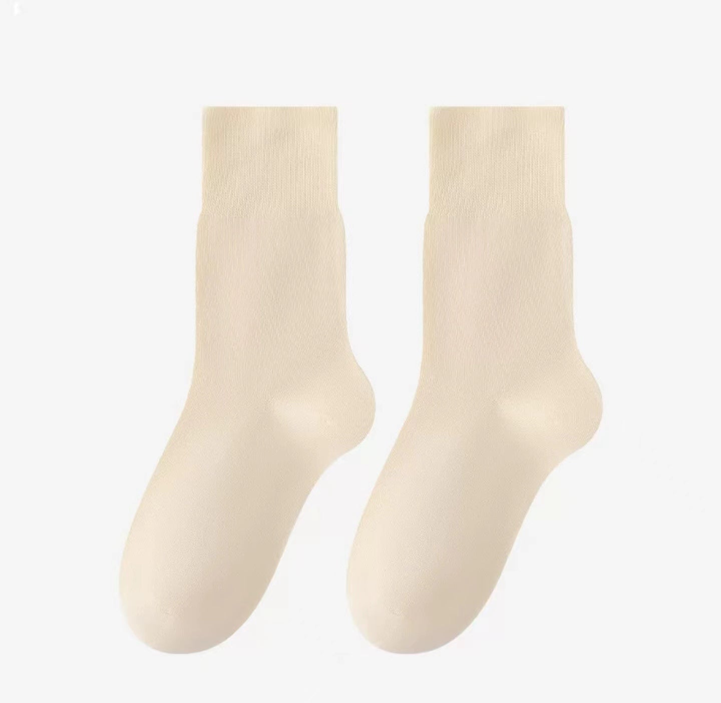 Chaussettes pour femmes mi-hautes, amples, antibactériennes en pur coton avec désodorisant SO 03
