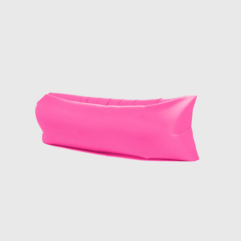 Canapé gonflable portable en bord de mer extérieur