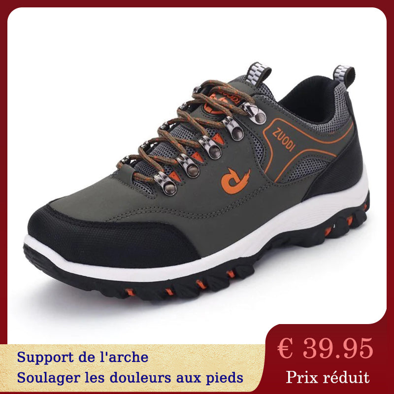 Chaussures de marche Zuodi pour hommes (soutien de la voûte plantaire, soulagement de la douleur au pied) - Achetez-en 2, livraison gratuite