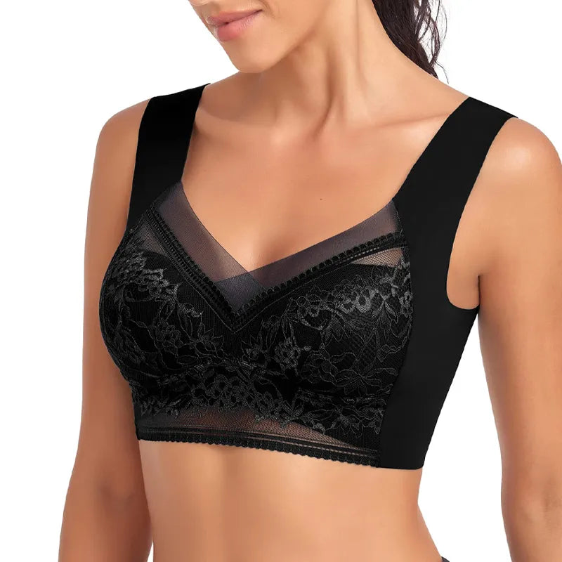 🔥Meilleure Vente 2024 Achetez-en un, Obtenez-en un Gratuit ! 🔥 Nouveau Soutien-Gorge de Hiver en Dentelle sans Armature et Respirant (BH34)