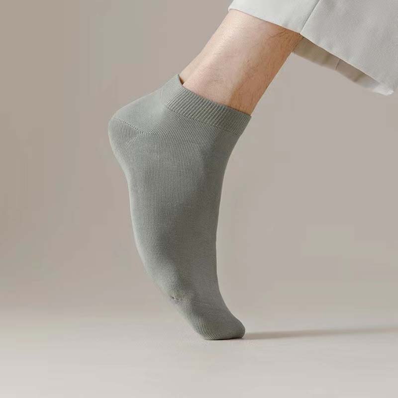 Chaussettes courtes d'hiver en coton pour hommes