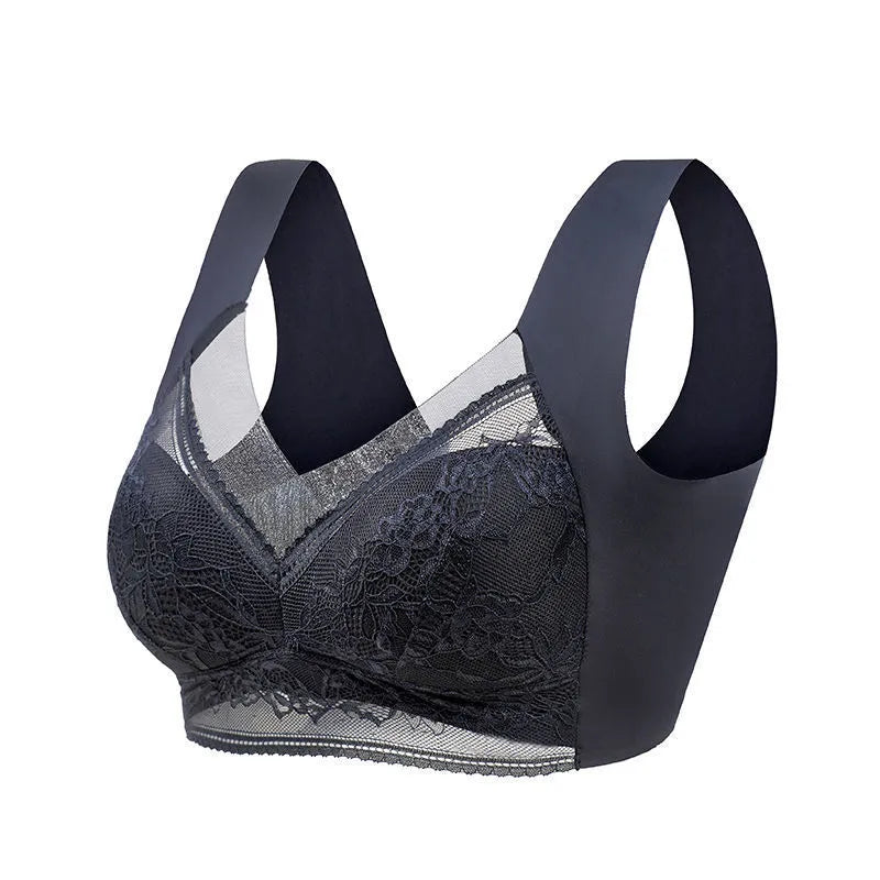 🔥Meilleure Vente 2024 Achetez-en un, Obtenez-en un Gratuit ! 🔥 Nouveau Soutien-Gorge de Hiver en Dentelle sans Armature et Respirant (BH34)