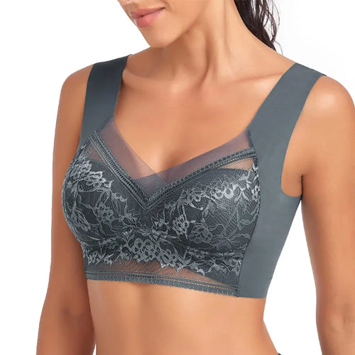 🔥Meilleure Vente 2024 Achetez-en un, Obtenez-en un Gratuit ! 🔥 Nouveau Soutien-Gorge de Hiver en Dentelle sans Armature et Respirant (BH34)