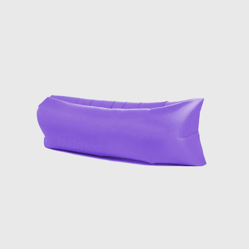 Canapé gonflable portable en bord de mer extérieur