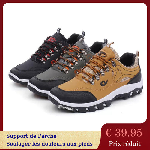 Chaussures de marche Zuodi pour hommes (soutien de la voûte plantaire, soulagement de la douleur au pied) - Achetez-en 2, livraison gratuite