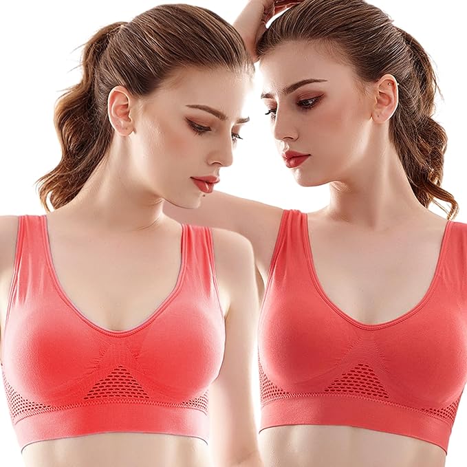 🔥Soldes estivales chaudes🔥 Soutien à 360°, soutien-gorge de sport respirant sans fil et correcteur de posture (BH35)