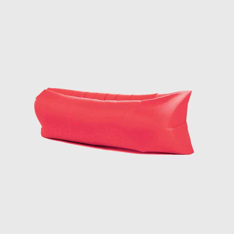 Canapé gonflable portable en bord de mer extérieur