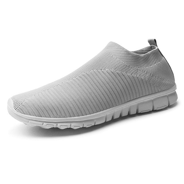 Chaussures de marche d'extérieur à enfiler unisexes (soutien de la voûte plantaire, anti-dérapant, correction de la posture, design à enfiler)