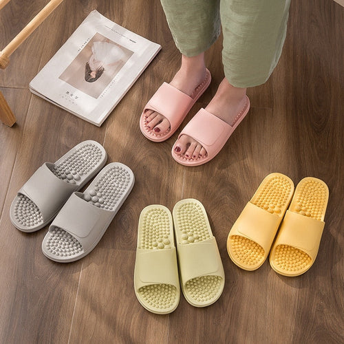 Chaussons de massage antidérapants pour salle de bain intérieure