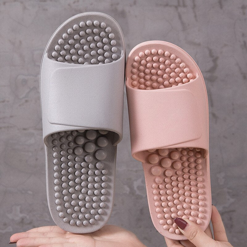 Chaussons de massage antidérapants pour salle de bain intérieure