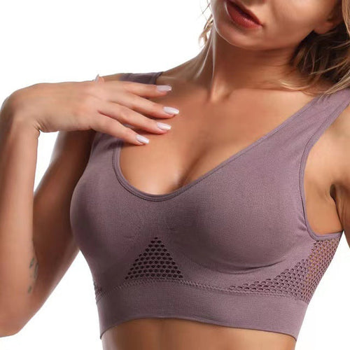 🔥Soldes estivales chaudes🔥 Soutien à 360°, soutien-gorge de sport respirant sans fil et correcteur de posture (BH35)