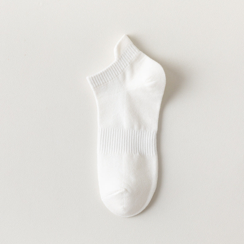 Chaussettes d'été respirantes en coton pur pour femmes