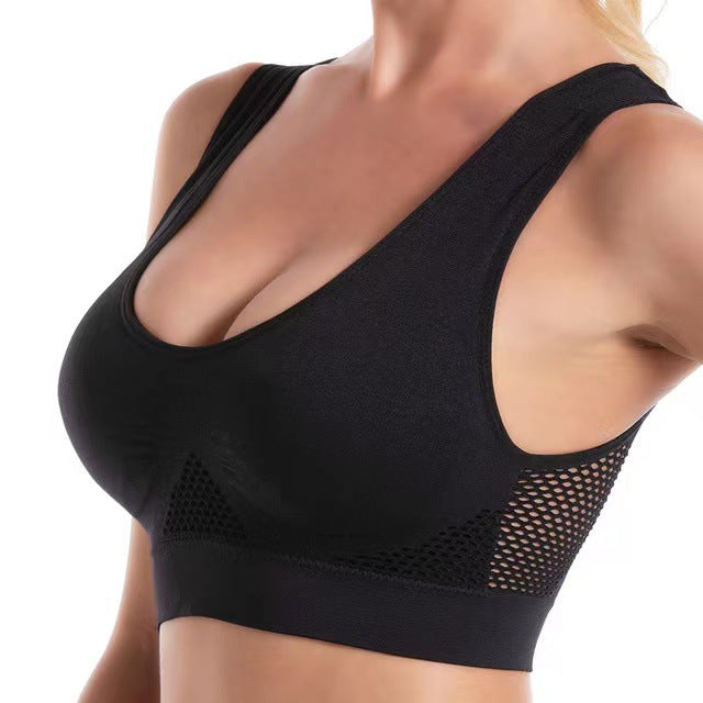 Soutien-gorge respirant Cool Lift Up Air - Soutien-gorge d'air - Soutien-gorge de confort de refroidissement perméable à l'air sans fil sans couture pour femmes- BH35BH35