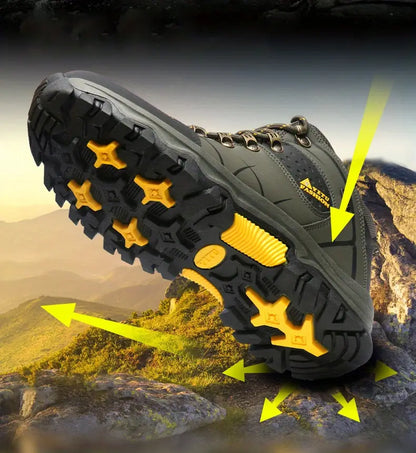 Chaussures de randonnée orthopédiques imperméables et anti-dérapantes