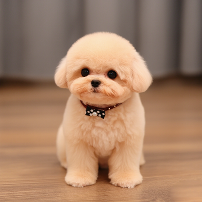 Botma Chien En Peluche à Poil Court, Compagnon Pour Enfants