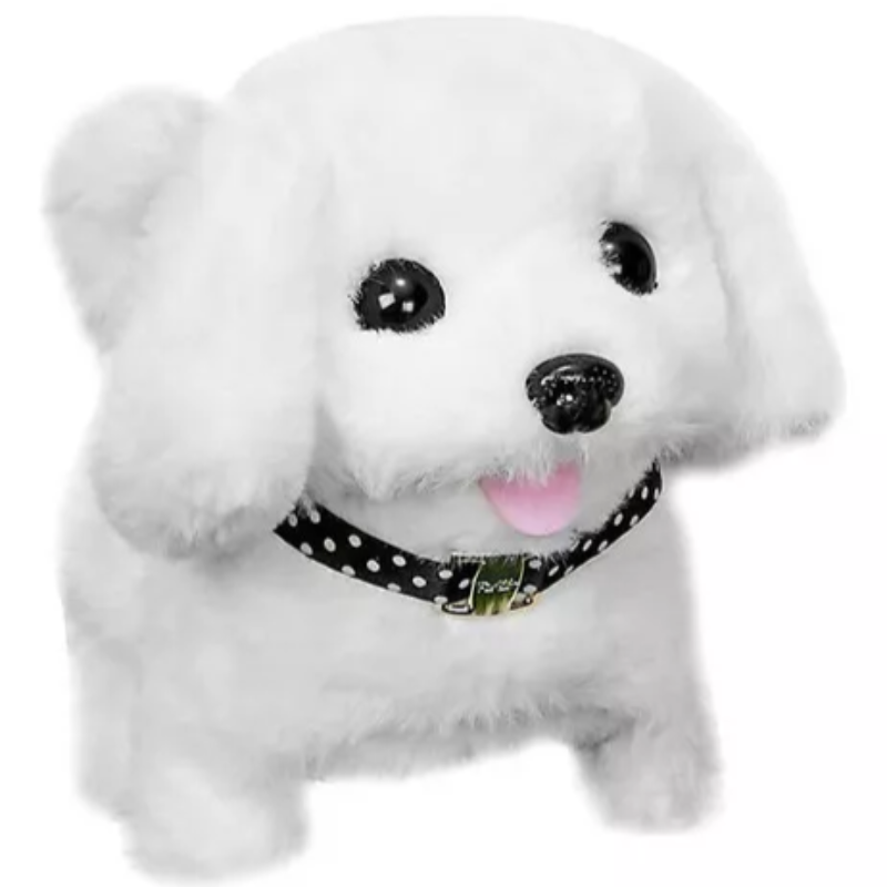 Botma Chien En Peluche à Poil Court, Compagnon Pour Enfants