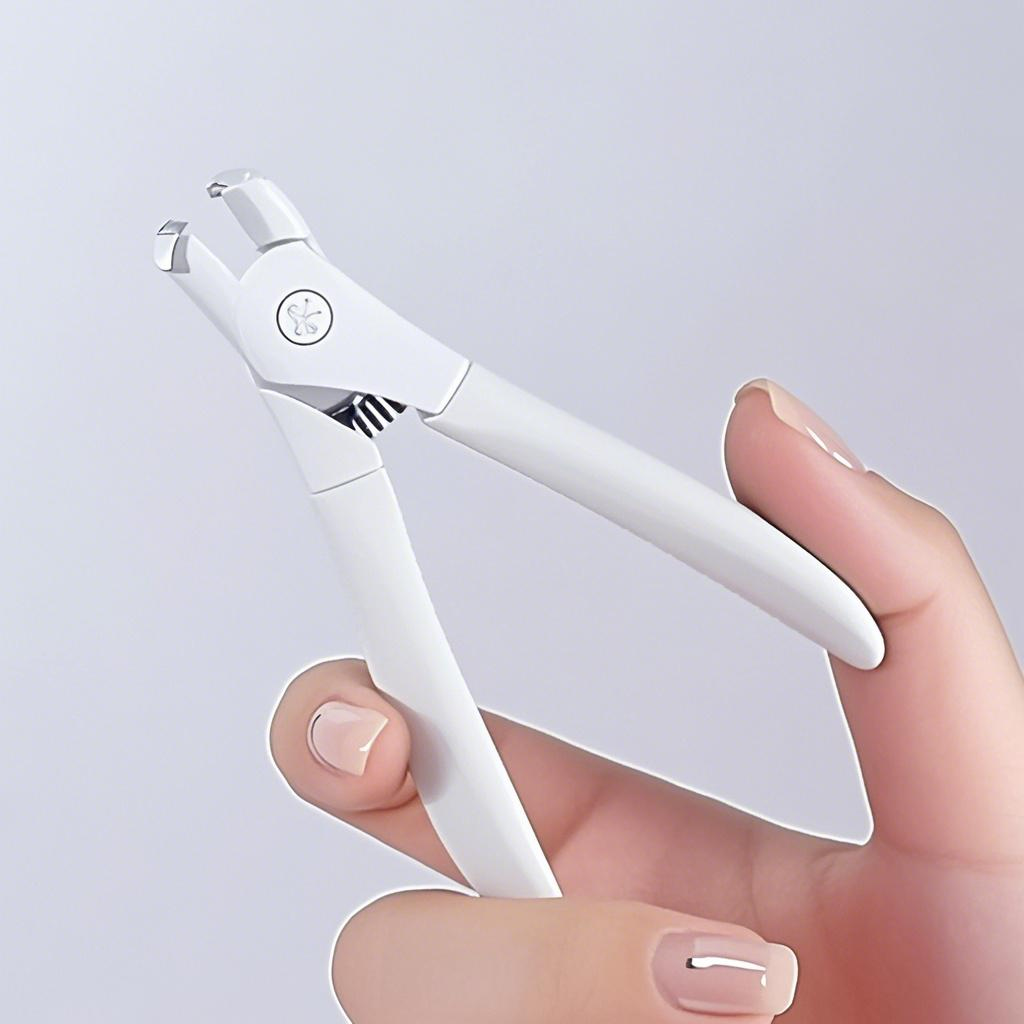 🏥 Coupe-ongles à long manche avec protection anti-éclaboussures, idéal pour les soins médicaux des seniors