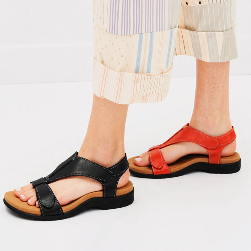 Sandales orthopédiques confortables à porter toute la journée, soulagent les douleurs au dos et aux pieds