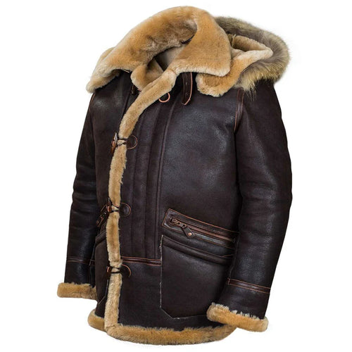 Botma Manteau pour Homme en Peau de Mouton Arctic