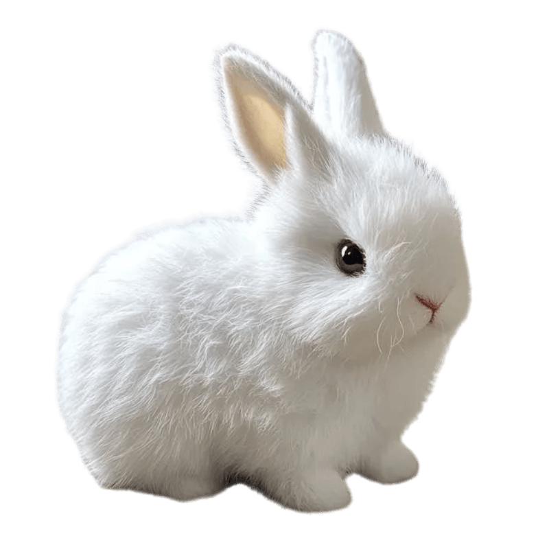 Botma Jouet en peluche de simulation pour enfants BunnyBuddy